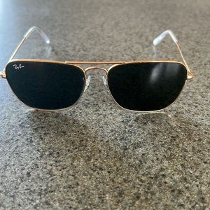 Ray-Ban Gold Sunglasses